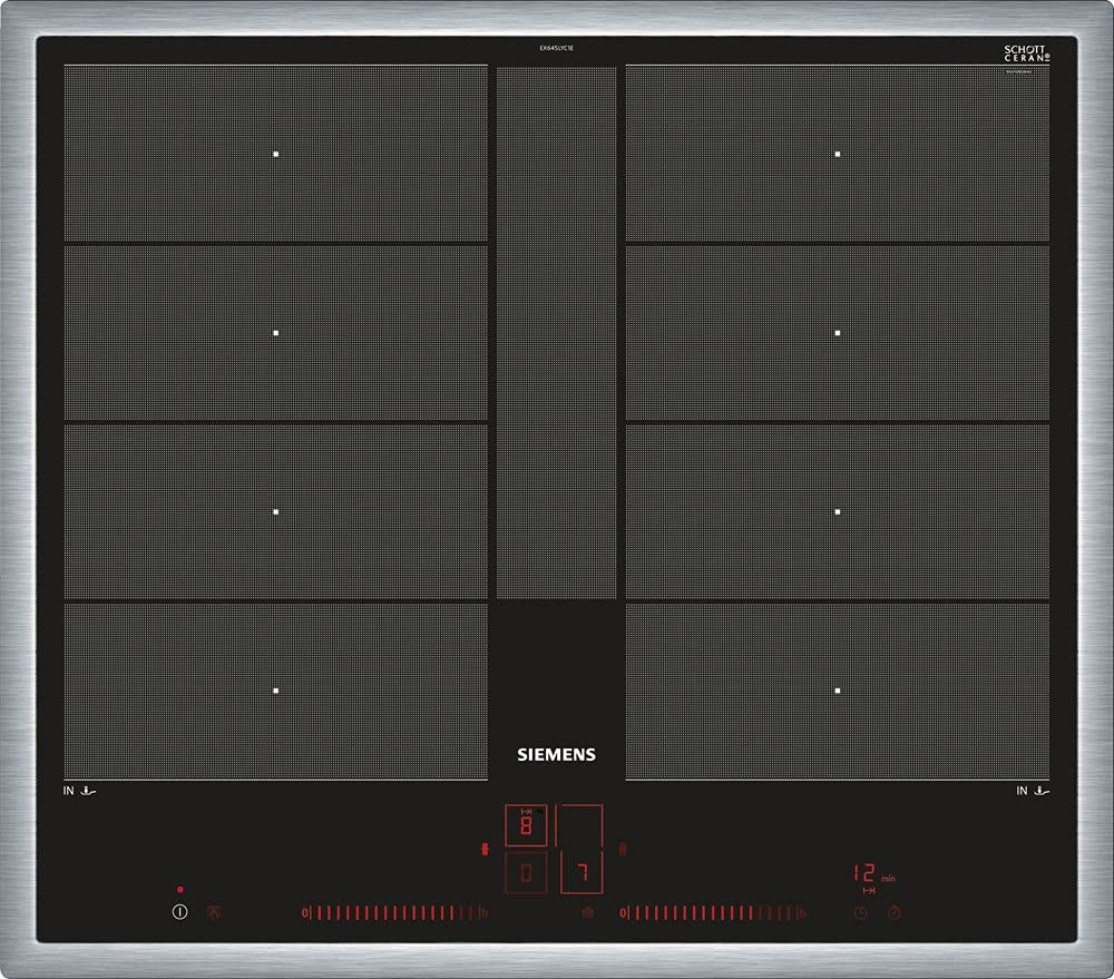 Siemens EX645LYC1E IQ 700 Piano cottura a induzione (autosufficiente), larghezza 60 cm