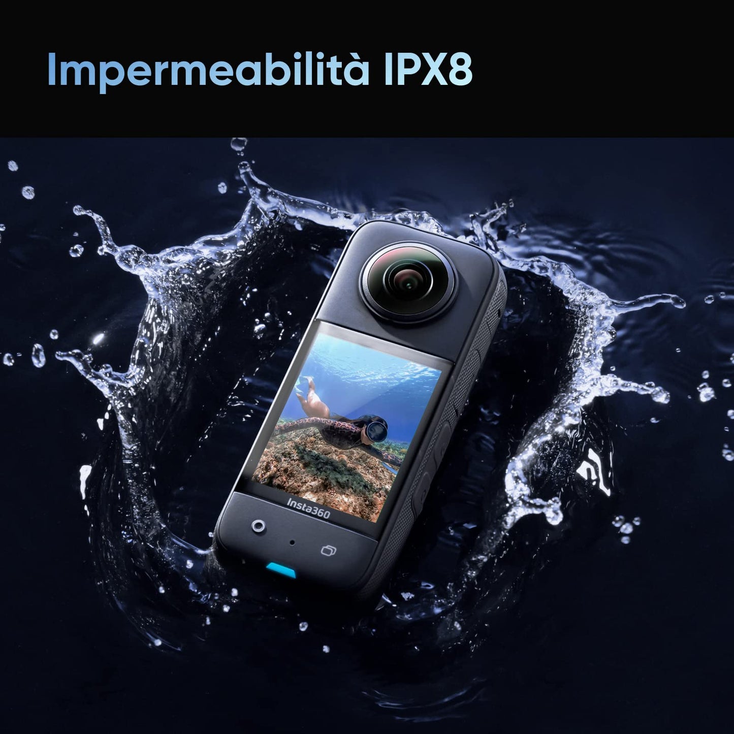 Insta360 X3 Creator Kit Action Cam 360 impermeabile