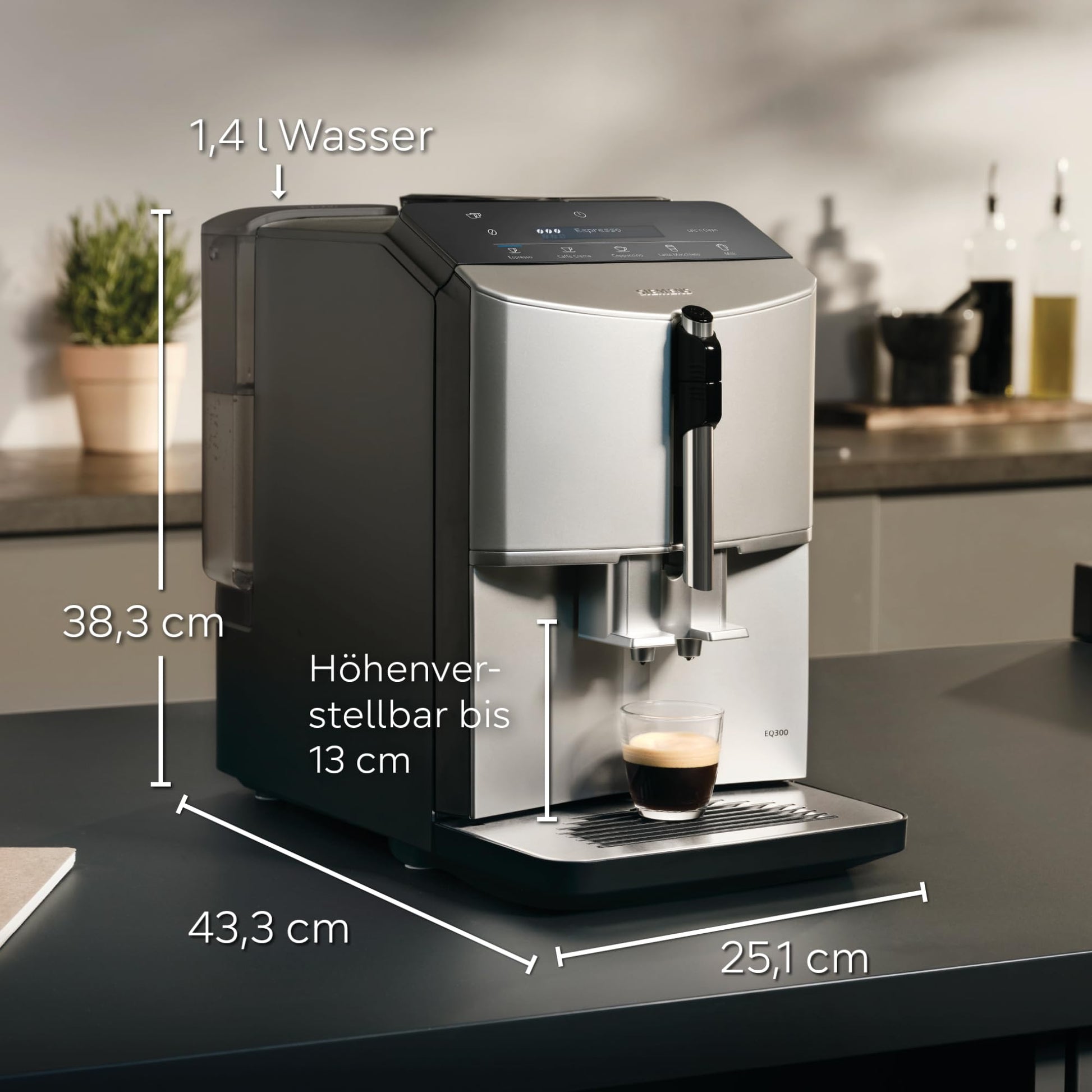 Macchina da caffè SIEMENS - EQ300 TF303E07