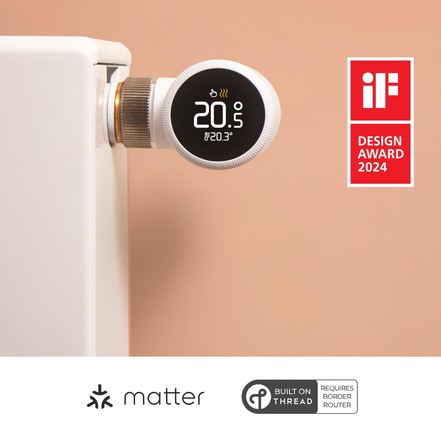 tado° termostato intelligente X – Trio Pack, controllo del riscaldamento tramite app e smart speaker, tado° V3+