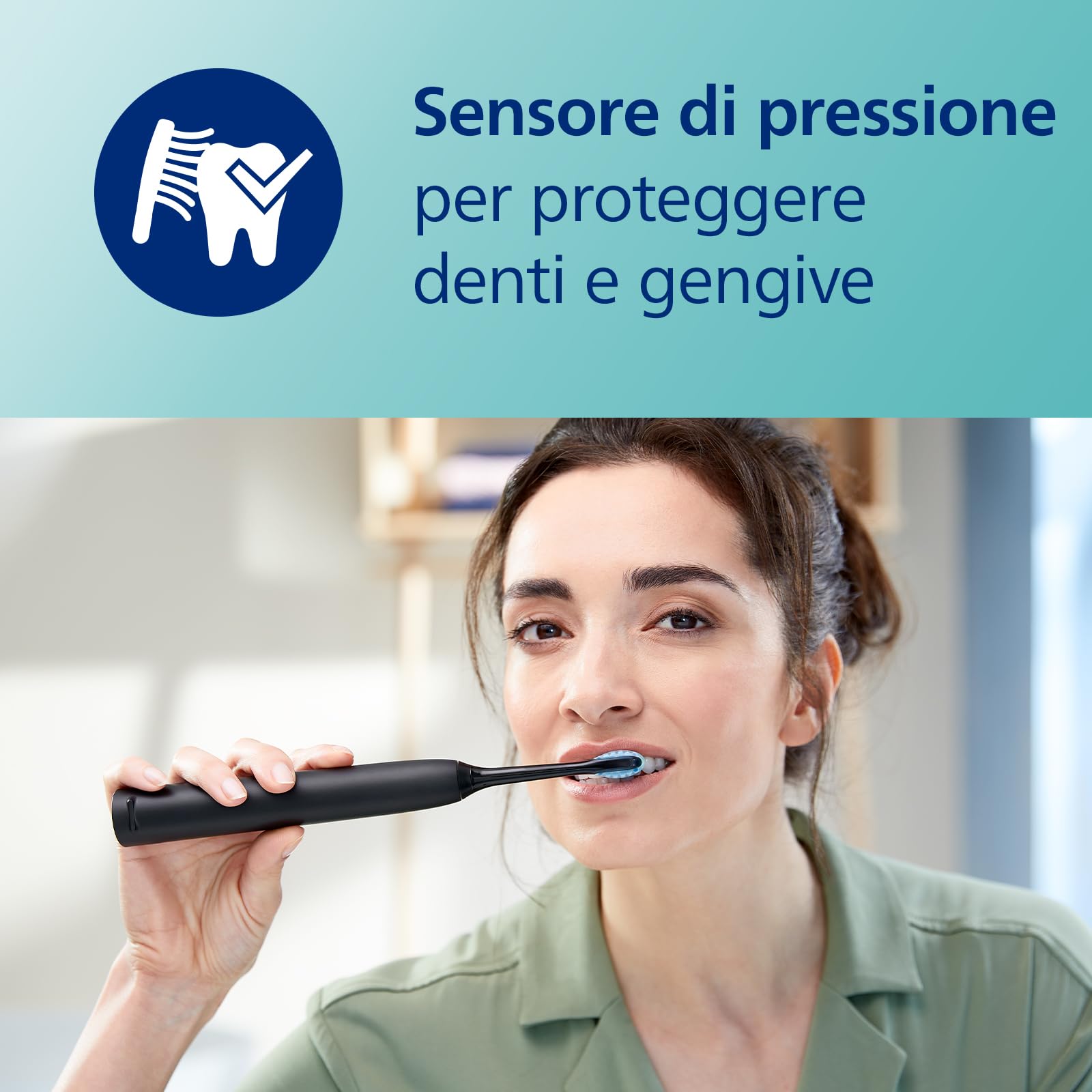 Philips Sonicare ExpertClean 7500 spazzolino elettrico, spazzolino sonico con app, HX9631/16