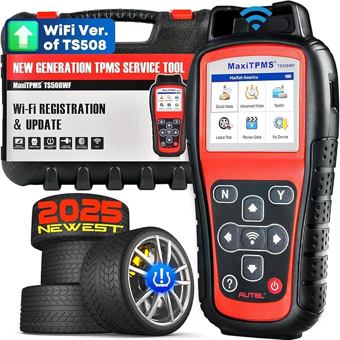 Autel MaxiTPMS TS508WF: 2025 Aggiorna Wi-Fi per TS508, TS501, TS408 TS601, Strumento Programmazione TPMS,