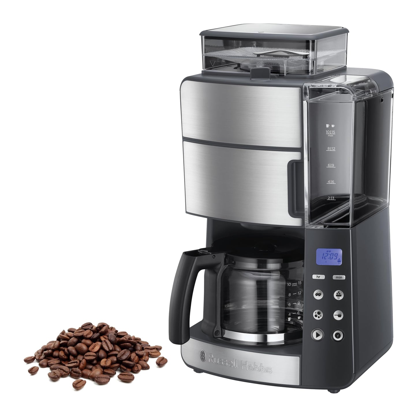 Russell Hobbs Macchina Caffé Americano con Macinacaffé Integrato 25610-56