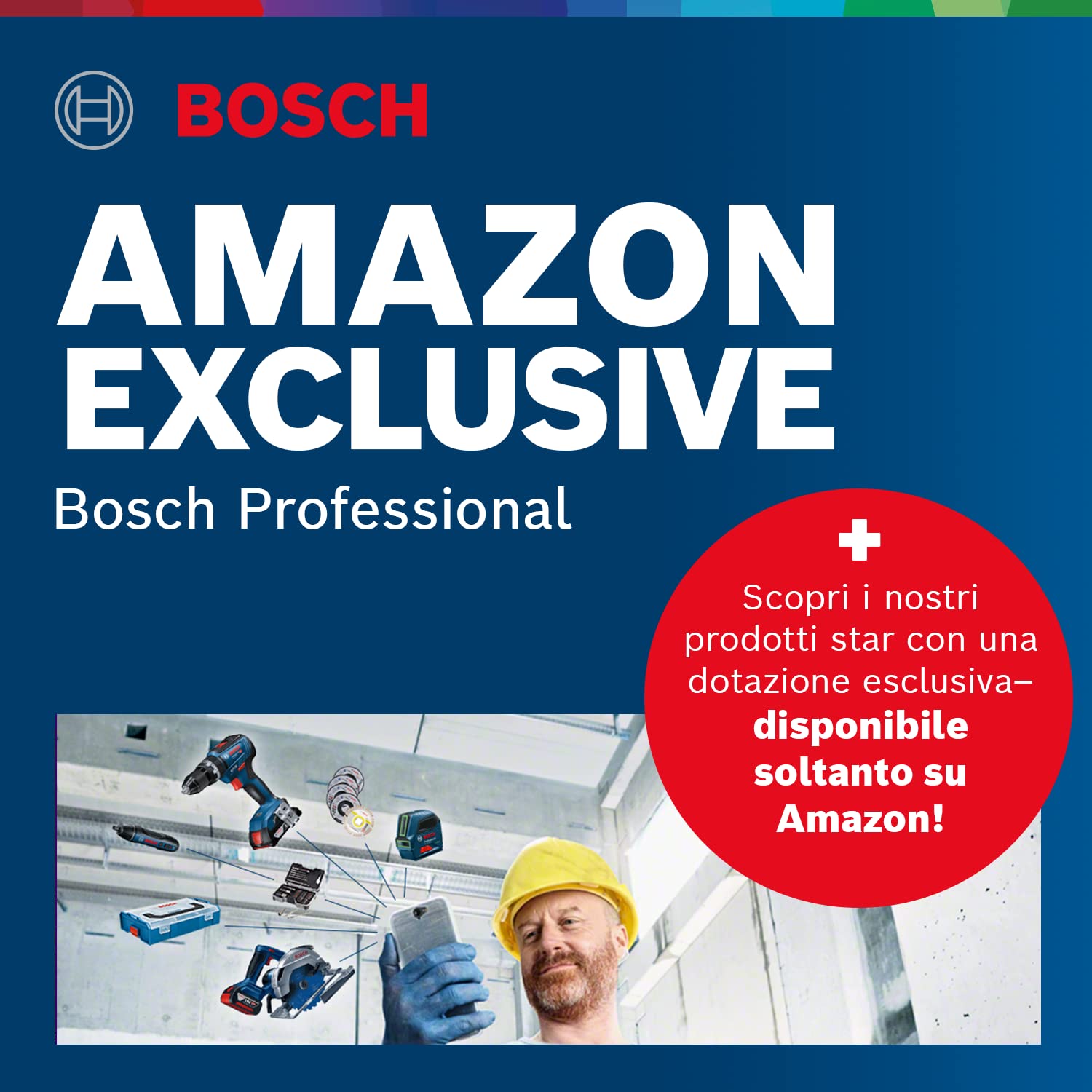 Bosch Professional Wall Scanner D-tect 200 C rilevamento di cavi non/sotto tensione, metallo, tubi di plastica, montanti in legno e cavità,