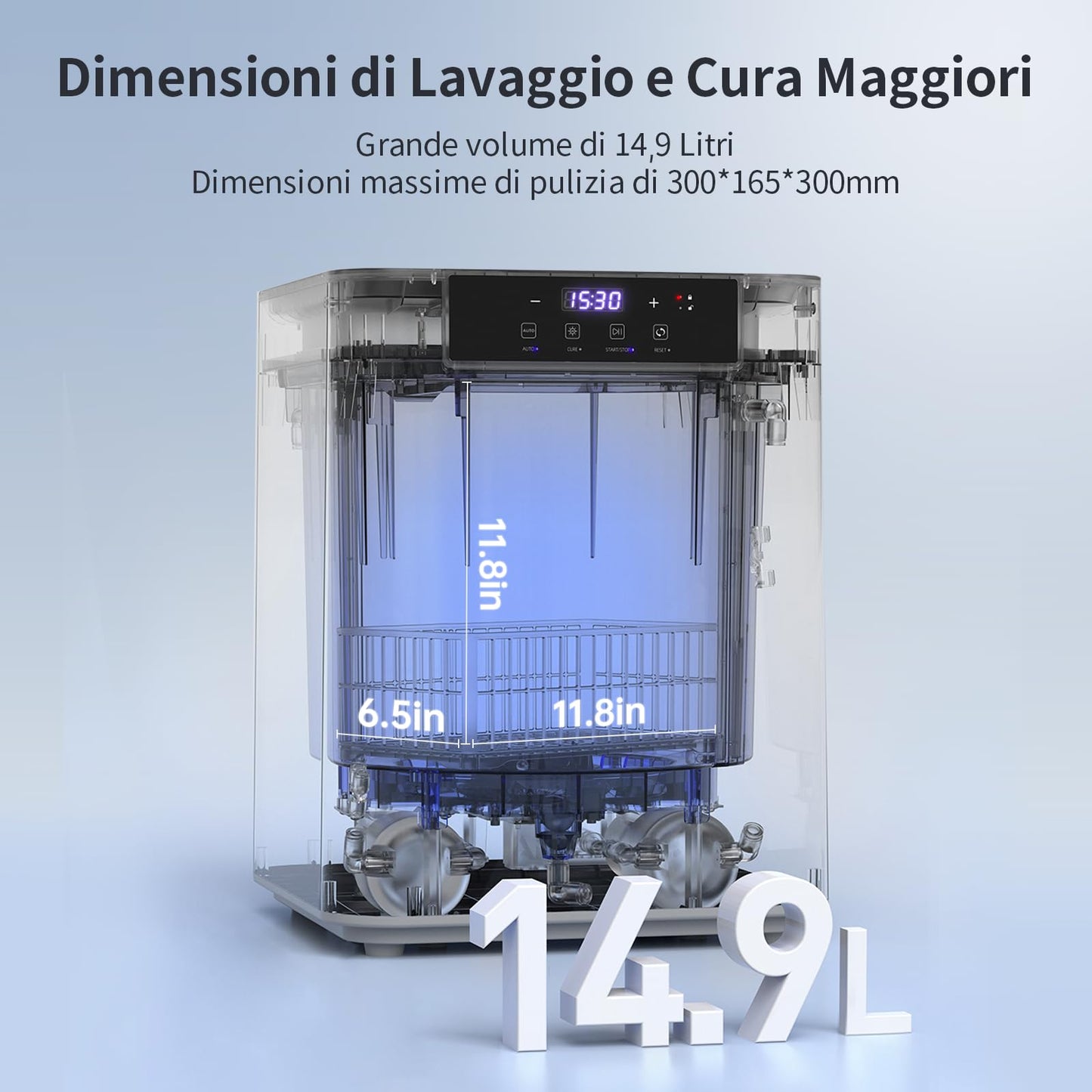 ANYCUBIC Wash & Cure Max Macchina di Lavaggio e Cura 2 in 1 PER Stampante 3D