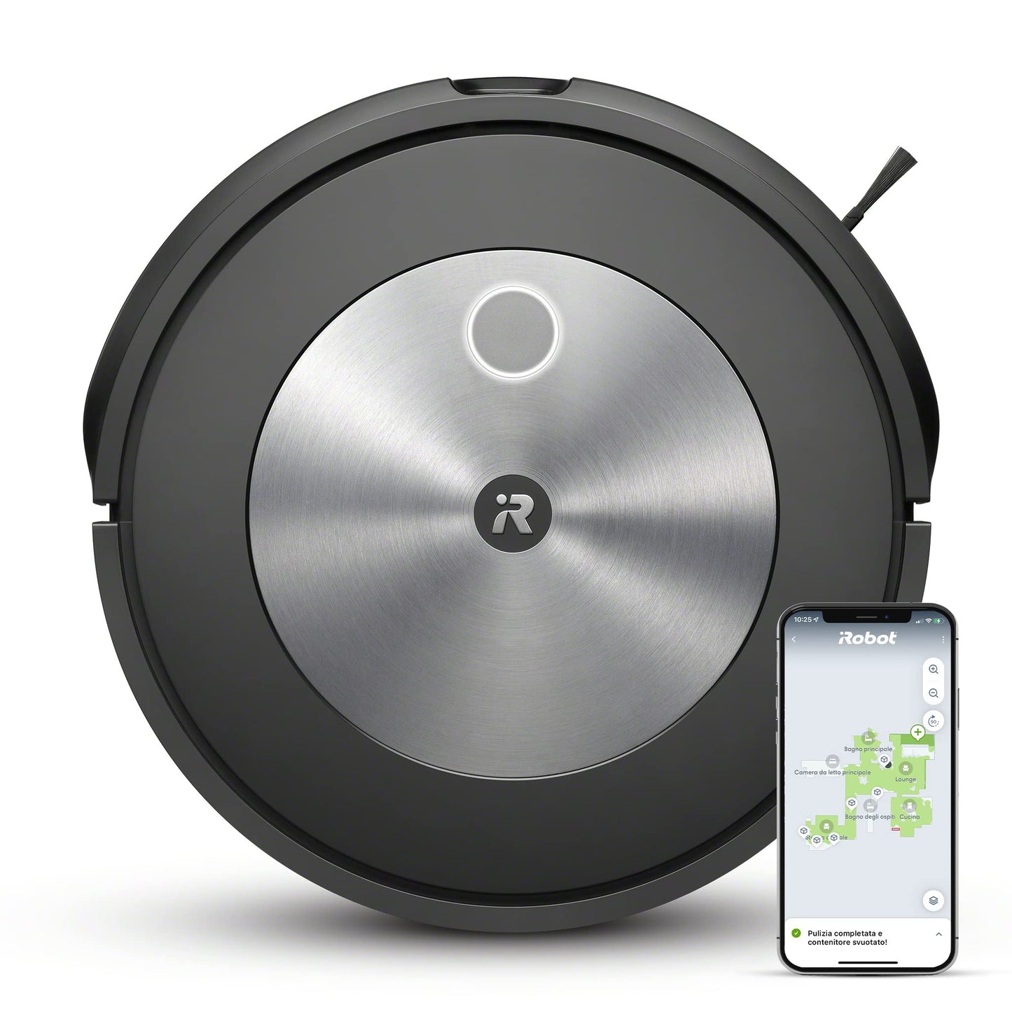 iRobot Roomba J7, Robot Aspirapolvere, Mappatura Intelligente, Rilevamento Ostacoli, Wi-Fi