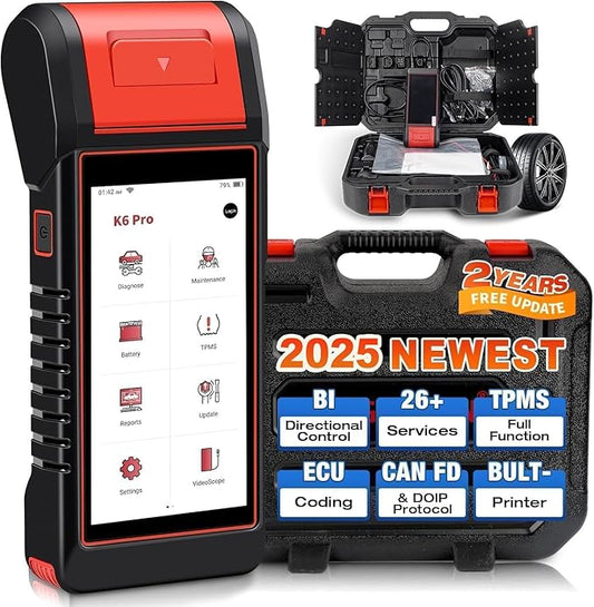 KINGBOLEN K6 PRO OBD2 Auto Diagnostica, Diagnostica Auto Professionale con Codifica ECU