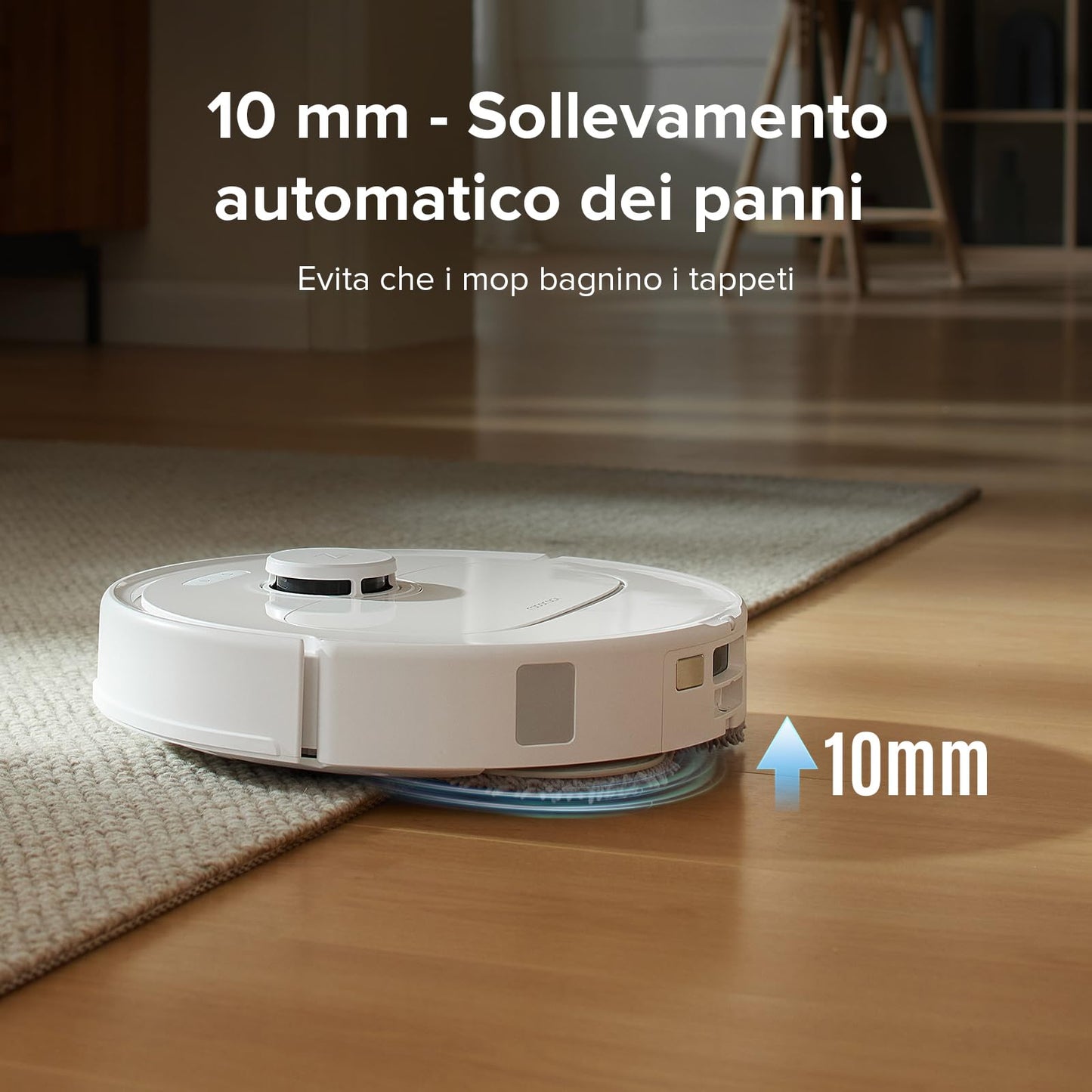 roborock Qrevo S Set Robot Aspirapolvere 7000Pa con Stazione Autopulente