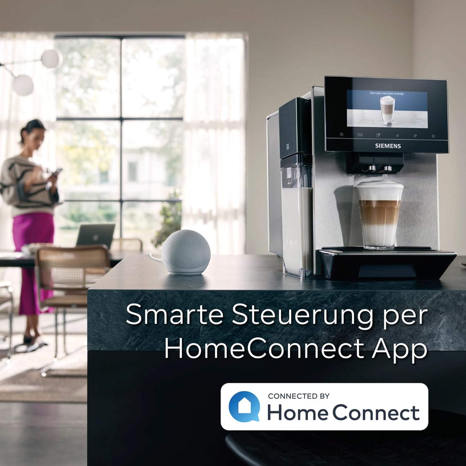 SIEMENS Macchina da caffè automatica EQ900 plus TQ903DZ3