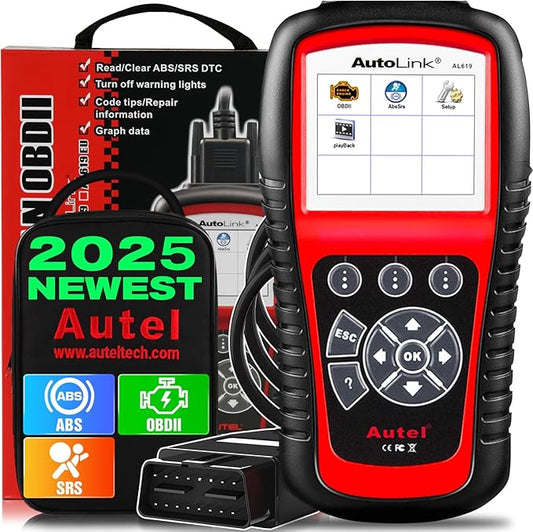 Autel AutoLink AL619 Strumento Diagnostico Auto ABS/SRS+CAN OBD2 diagnostica Lettore Codice Auto
