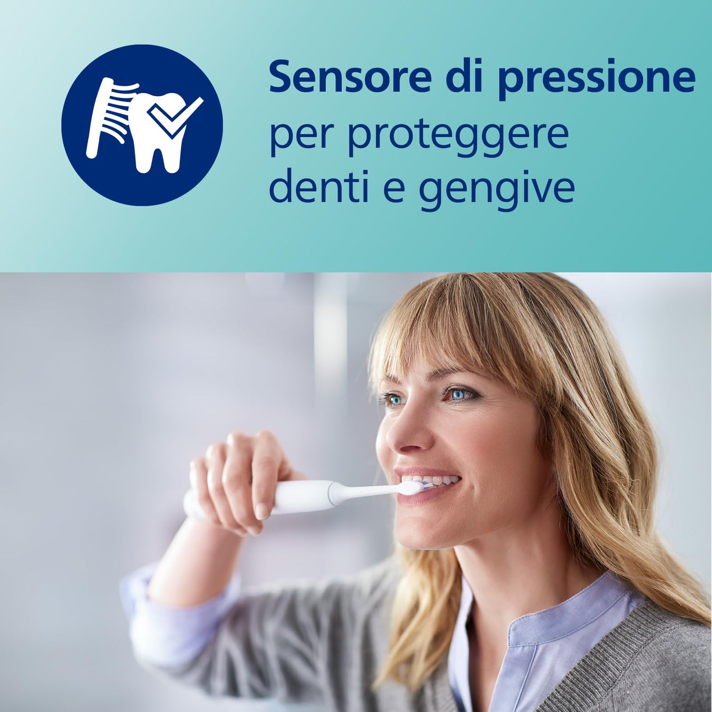 Philips Sonicare ProtectiveClean 4300 spazzolino elettrico, spazzolino sonico con due HX6807/51