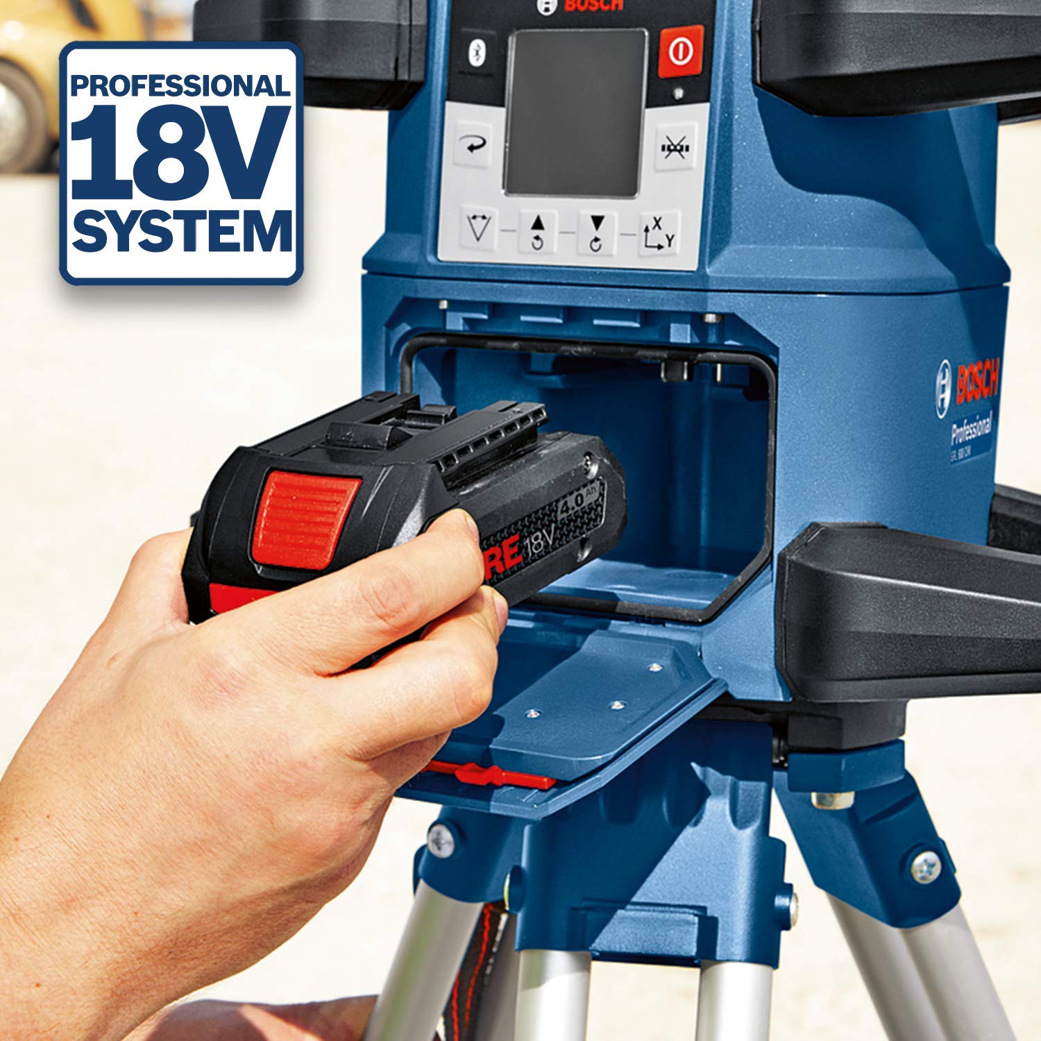 Bosch Professional 18V System Livella laser rotante GRL 600 CHV