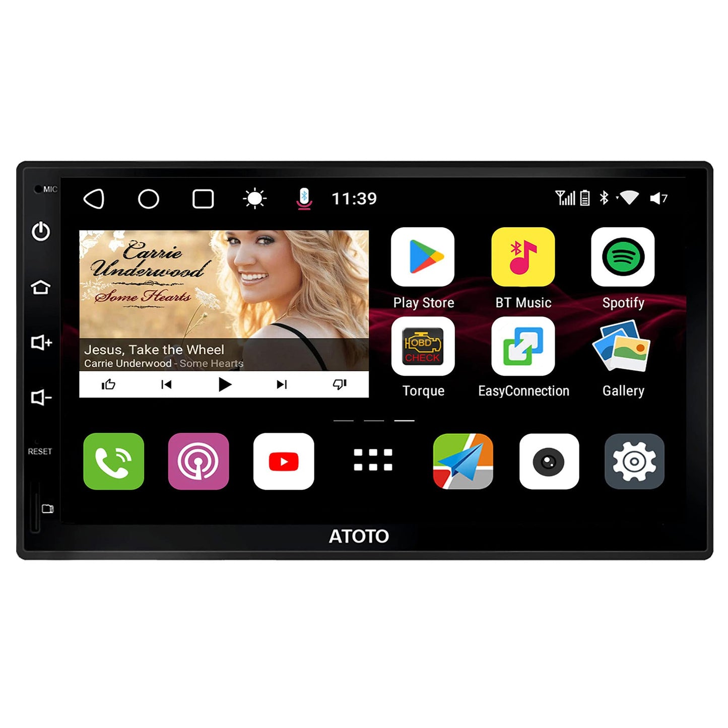 ATOTO S8 Premium Android Autoradio, Wireless CarPlay e Android Auto, S8G2B74PM