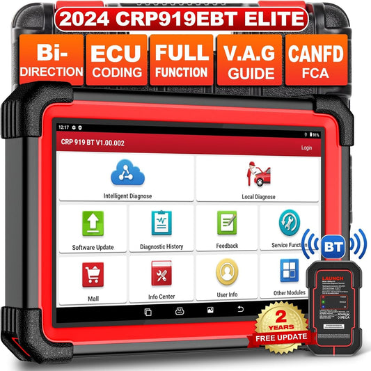 LAUNCH CRP919E BT Bluetooth OBD2 Scanner Diagnosi Auto per Sistema Completo