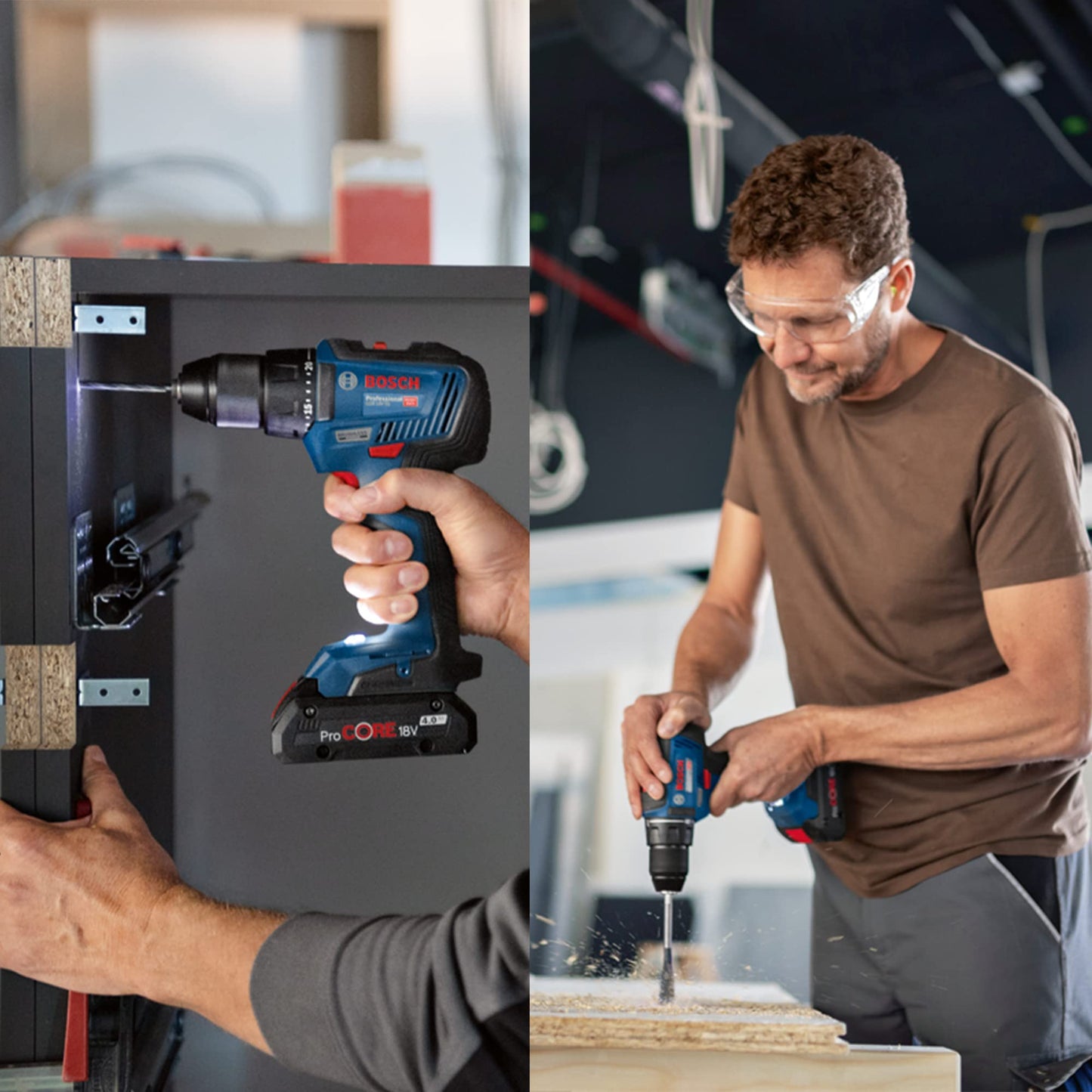 Bosch Professional 18V System Trapano-avvitatore a batteria GSR 18V-55