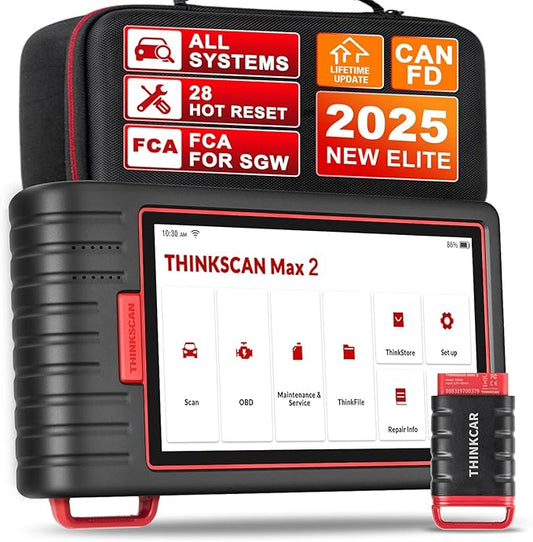 Thinkcar Thinkscan Max 2 obd2 Auto diagnostica per Sistema Completo, Diagnosi Auto
