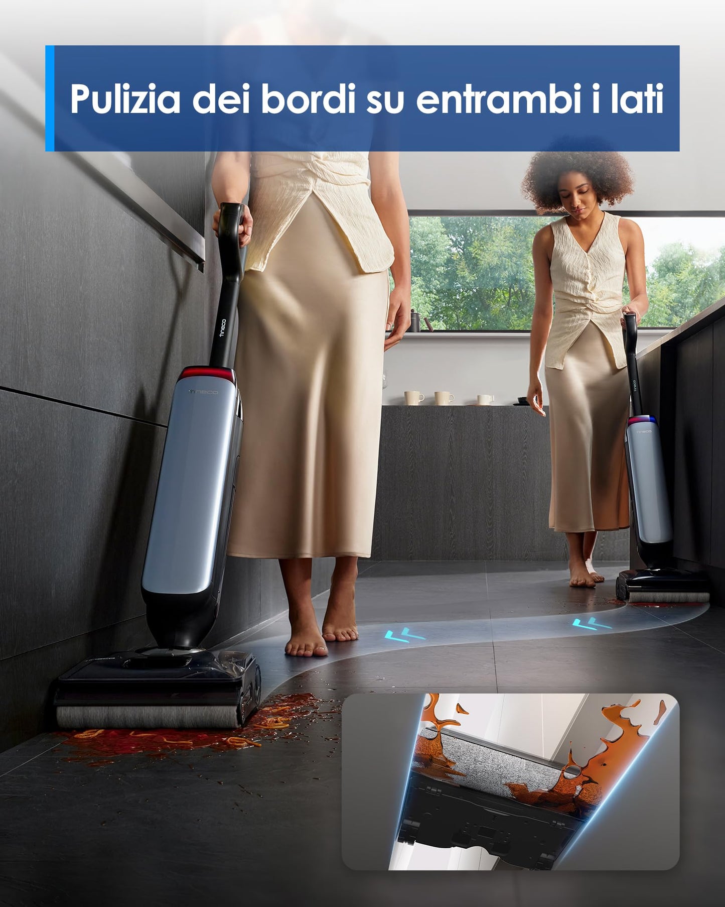 Tineco Floor One S9 Artist Aspirapolvere Lavapavimenti