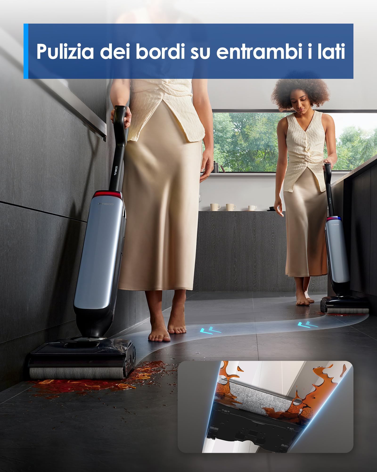 Tineco Floor One S9 Artist Aspirapolvere Lavapavimenti