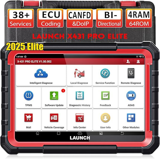 LAUNCH X431 PRO Elite obd2 auto diagnostica, Bidirezionale Diagnosi Auto