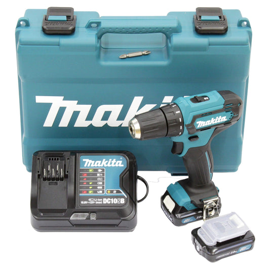 Trapano a batteria Makita DF333DSAE 12 V max./2,0 Ah, 2 batterie+caricabatterie