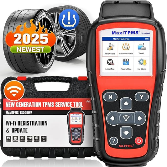 Autel MaxiTPMS TS508WF: 2025 WIFI Ver. di TS508, Professionale per Attivazione/Riapprendimento di Tutti i Sensori TPMS
