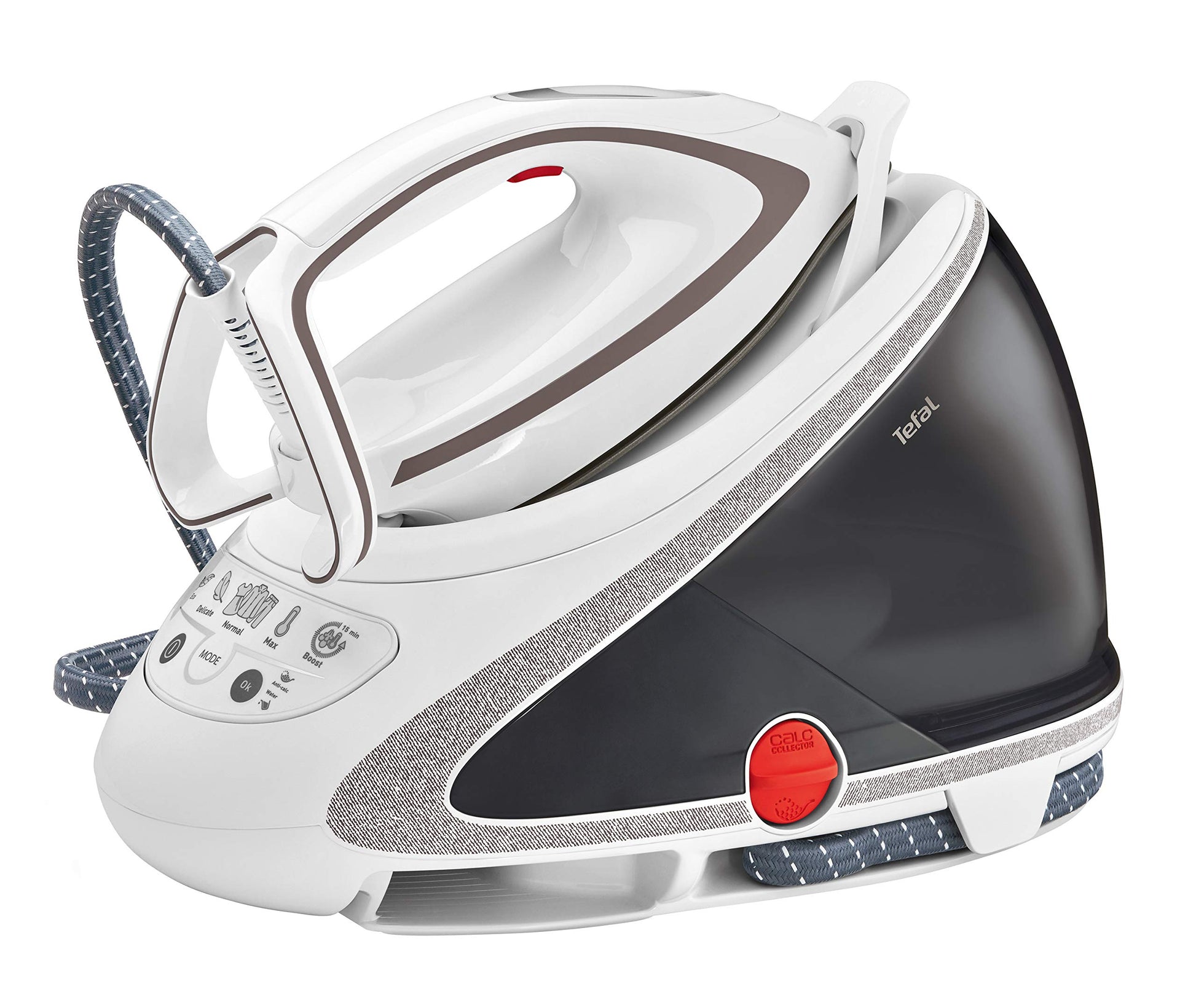 Tefal PRO Express Ultimate GV9567 Ferro da Stiro a Vapore, Bianco