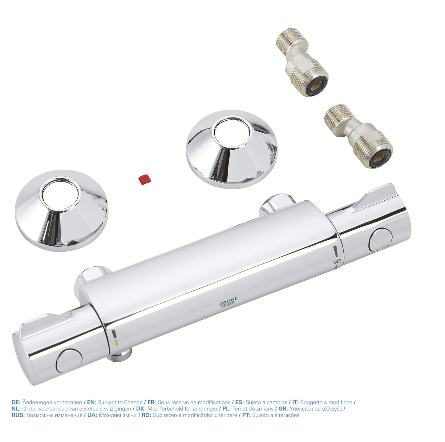 GROHE Grohtherm 800 Miscelatore Termostatico per Doccia, Cromo 34558000