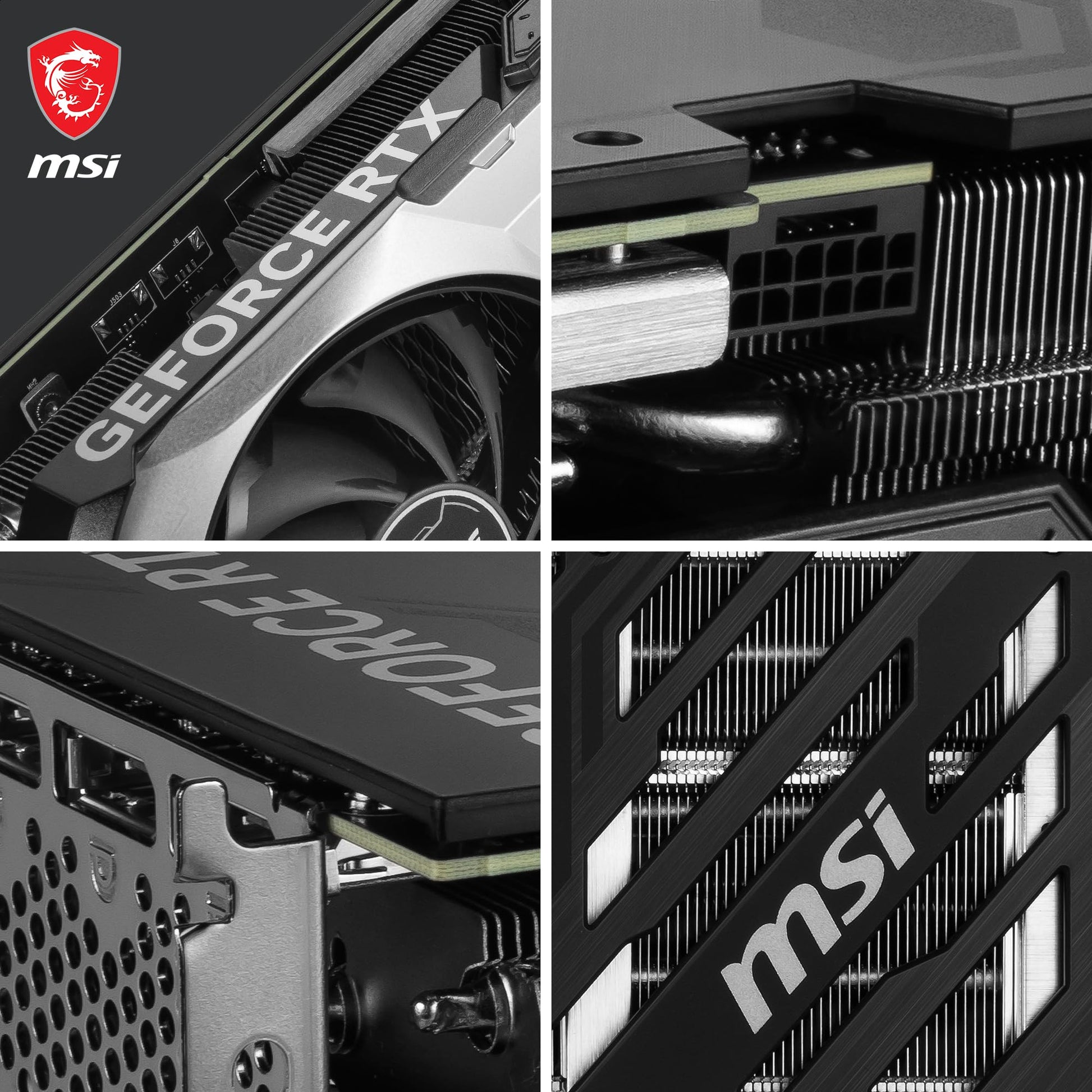 MSI GeForce RTX 4070 SUPER 12G VENTUS 3X OC Scheda Video Gaming - 12GB GDDR6X, PCI Express Gen 4