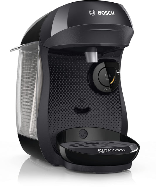 Machine a cafe multi-boissons BOSCH TAS1002N TASSIMO HAPPY - T-Disc - Arret automatique - Noir