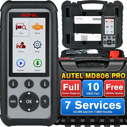 Autel MaxiDiag MD806 PRO Strumento di Scansione Diagnostica OBD2 con Diagnostica di Tutti i Sistemi