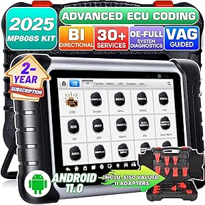 Autel MaxiPRO MP808S KIT: Codifica ECU Avanzata, Bidirezionale Completo