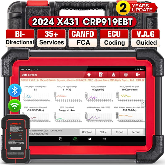 LAUNCH CRP919EBT Bluetooth OBD2 Auto Diagnostica per Sistema Completo Diagnosi professionale