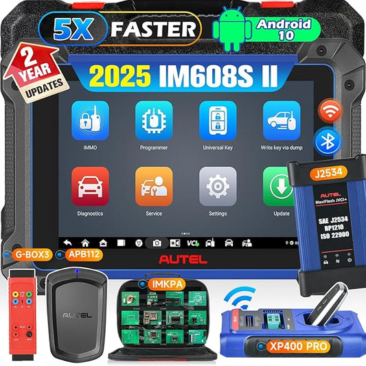 Autel MaxiIM IM608S II: Strumento di Programmazione per Portachiavi per Auto, Uguale a IM608 II/ IM608 Pro II