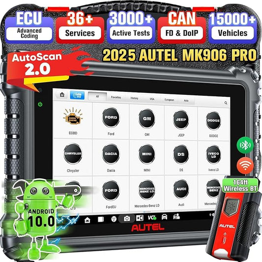 Autel MaxiCOM MK906 PRO Strumento Diagnostico Auto, Stesse Funzioni di MS906 Pro/ MK906 Pro,