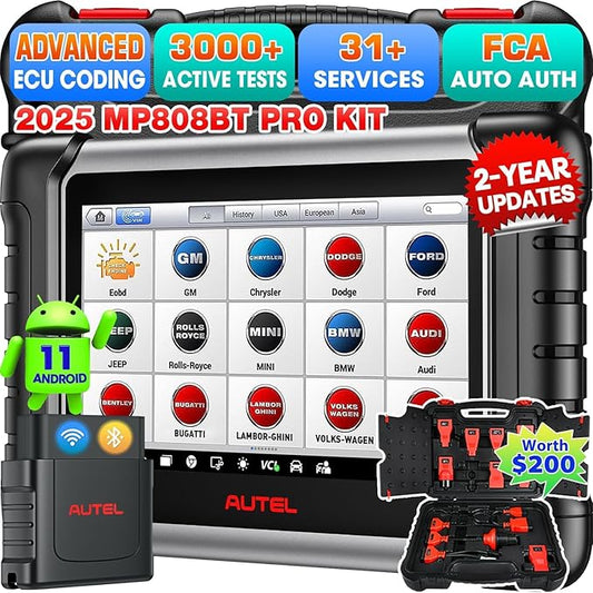 Autel MaxiPRO MP808BT PRO KIT OBD2 Auto Diagnostica