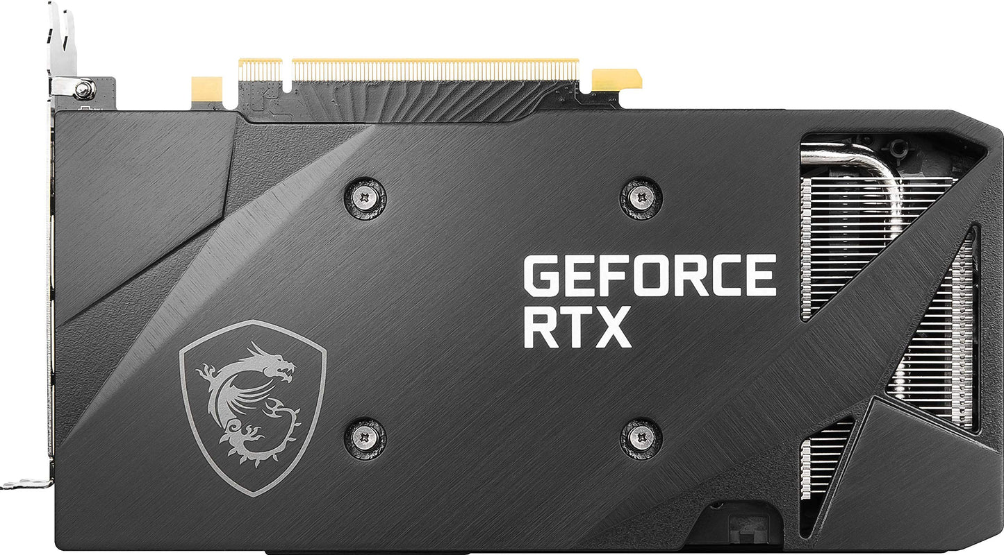 MSI GeForce RTX 3060 VENTUS 2X 12G OC Scheda grafica gaming - 12GB GDDR6, 1807 MHz, PCI Express Gen 4