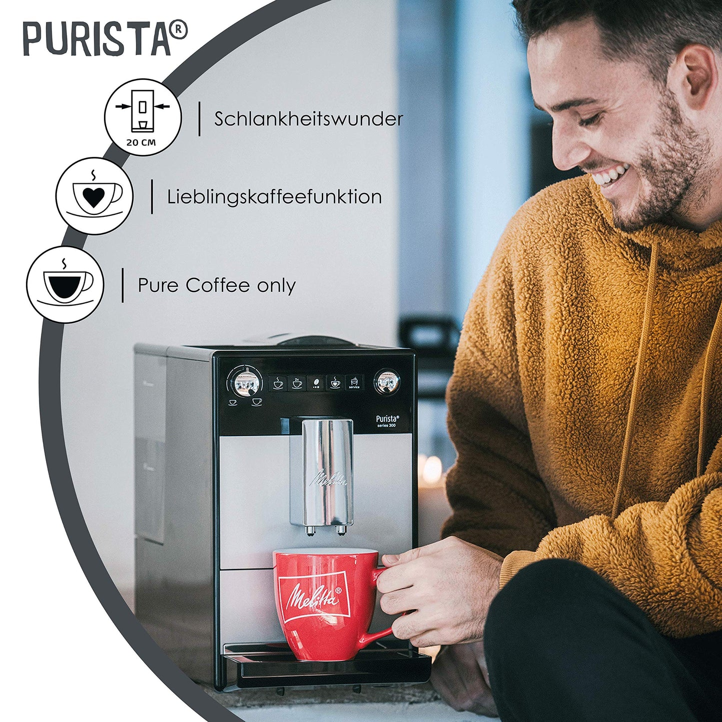 Melitta | Macchina da caffè automatica | Purista