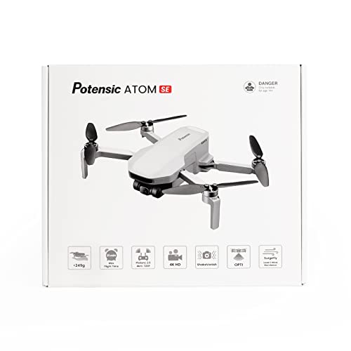 Potensic ATOM SE GPS Drone con Telecamera 4K, 31 Min di Volo