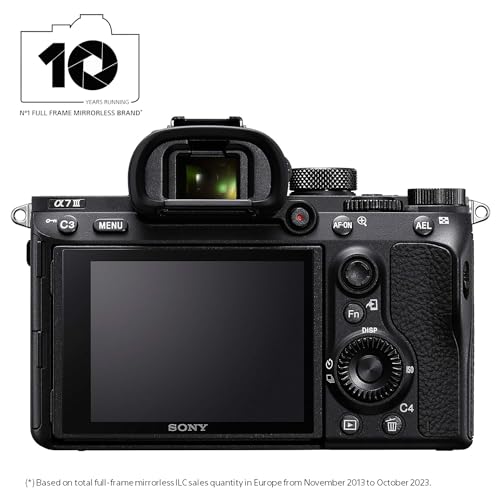 Sony Alpha 7 III Fotocamera Mirrorless Full-Frame, Nero
