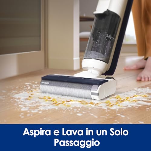 Tineco iFLOOR 5 Breeze Complete Aspirapolvere Lavapavimenti Senza Fili Scopa Elettrica