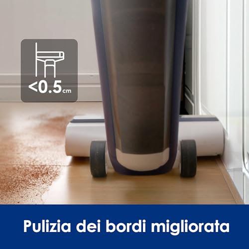 Tineco iFLOOR 5 Breeze Complete Aspirapolvere Lavapavimenti Senza Fili Scopa Elettrica