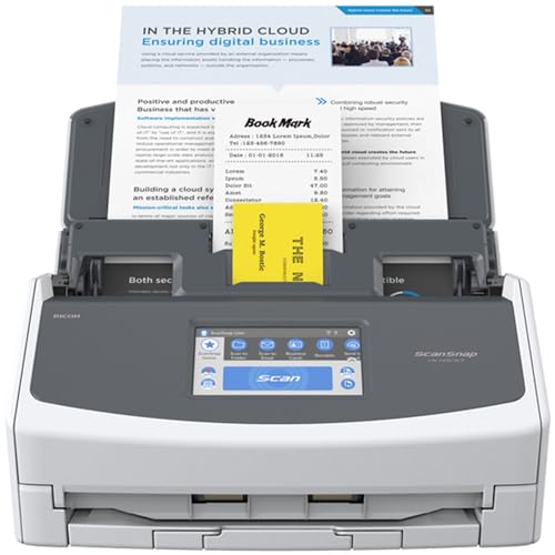 ScanSnap iX1600 Scanner documenti ADF A4, A5, A6, B5, B6, Business Card Wi-Fi, USB 3.2