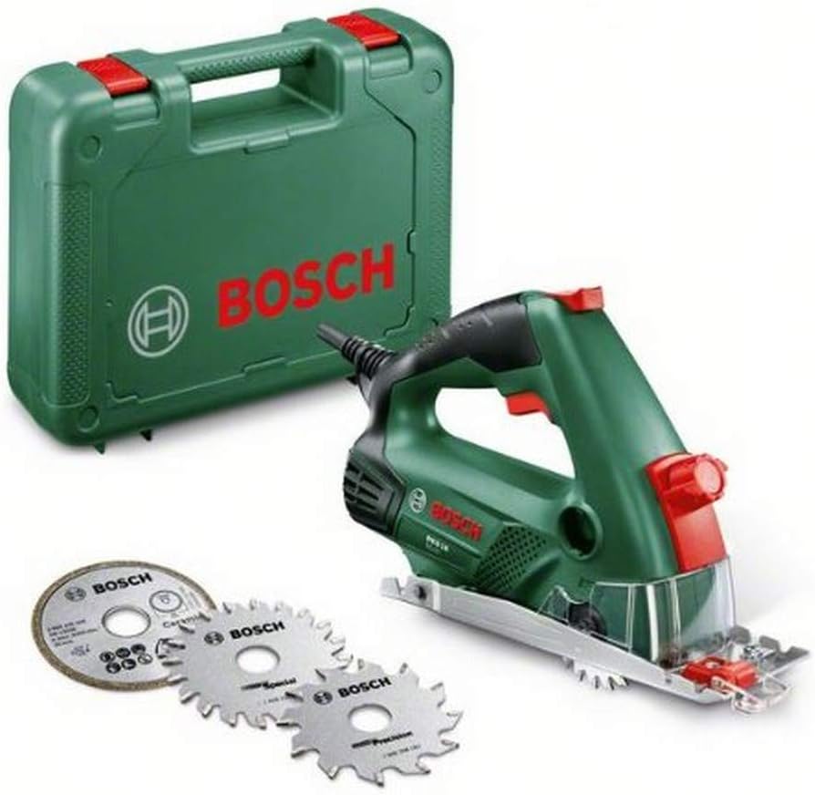 Bosch Home and Garden Pks 16 Multi Mini Sega Circolare, Verde, 10 x 28 38.2 cm