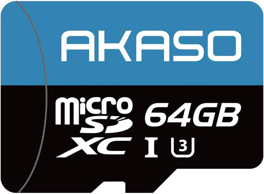 AKASO 64GB MicroSDXC Memory Card