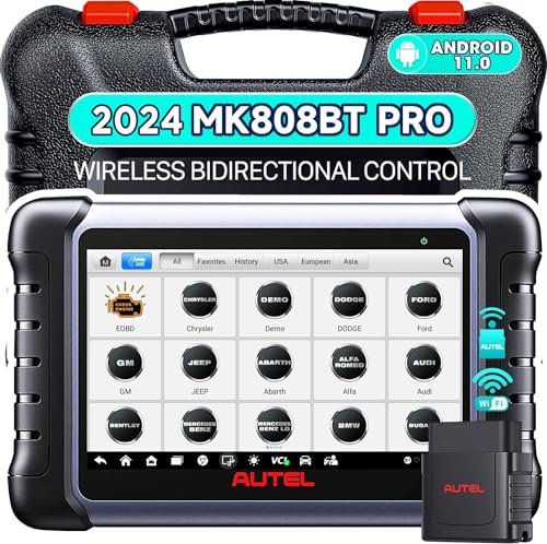 Autel MaxiCOM MK808BT PRO Controllo Bidirezionale, Aggiornato di MK808 MK808S, OBD2 auto scanner