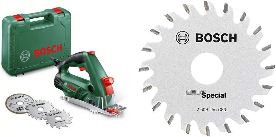 Bosch Home and Garden Pks 16 Multi Mini Sega Circolare, Verde, 10 x 28 38.2 cm