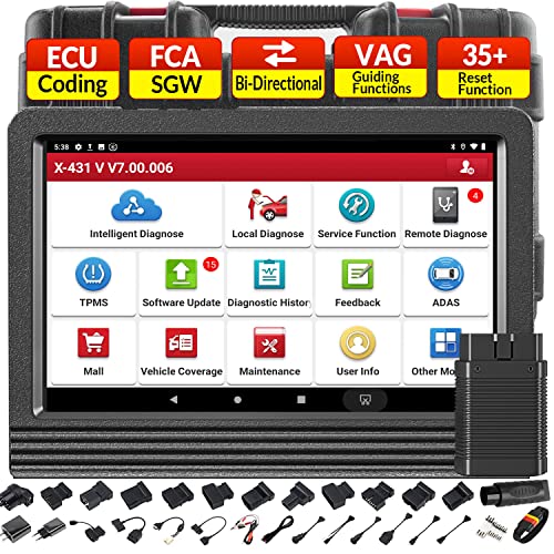 LAUNCH X431 V PRO 4, scansione bidirezionale Scanner OBD2 Auto Diagnostica Codifica ECU