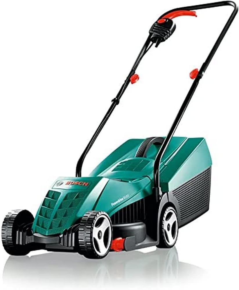 Bosch Home And Garden Rasaerba Elettrico Arm 3200, 1200 W, Taglio 32 Cm, Verde