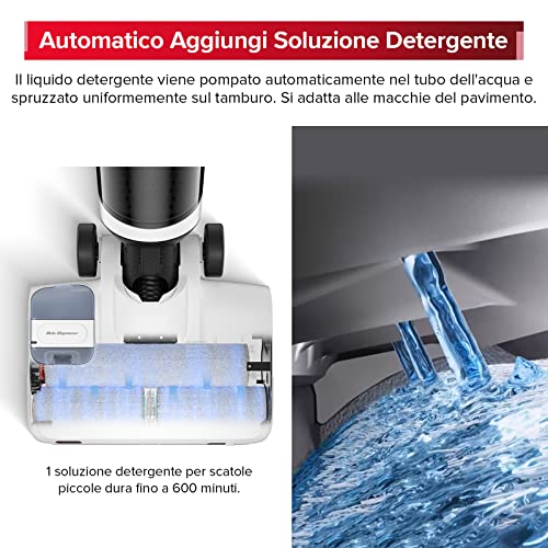 roborock Dyad Pro Aspirapolvere Senza Fili Wet Dry lavapavimenti Autoasciugante con APP intelligente