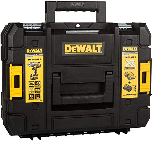 DEWALT DCF899P2-QW Trapano Avvitatore a Impulsi Attacco 1/2" a Batteria, 5.0 Ah, Motore Brushless